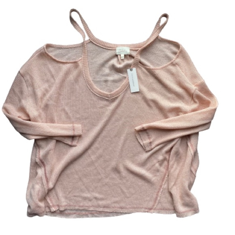 NWT Anthropologie Millipa Open Shoulder Top - Picture 4 of 6